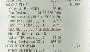 Rastreamento Correios codigo de rastreamento correios sedex
